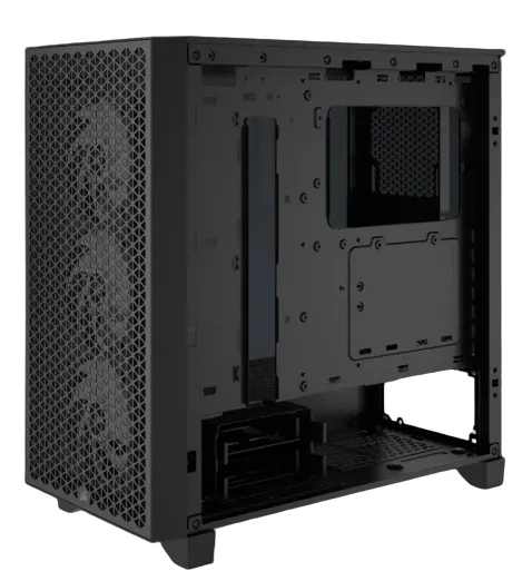 3000D RGB AIRFLOW Black Mid-Tower PC Case; 2x 3.5'' | 2x 2.5'' Drive Bays; Up to 360mm Radiator compatible; 3x 120mm fan incl - Image 28