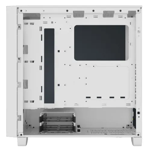 3000D RGB AIRFLOW White Mid-Tower PC Case; 2x 3.5'' | 2x 2.5'' Drive Bays; Up to 360mm Radiator compatible; 3x 120mm fan incl - Image 11