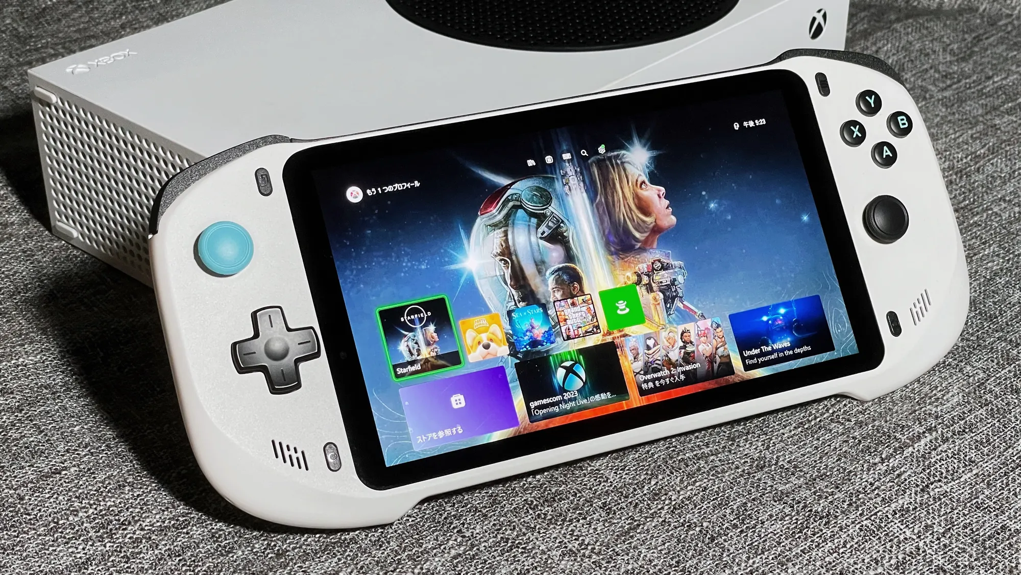 Abxylute One 64G White with Screen protector; Remote Play Client; XBOX/PS/STEAM and android OS; 7''1920*1080; Up to 8+ hours - Image 5