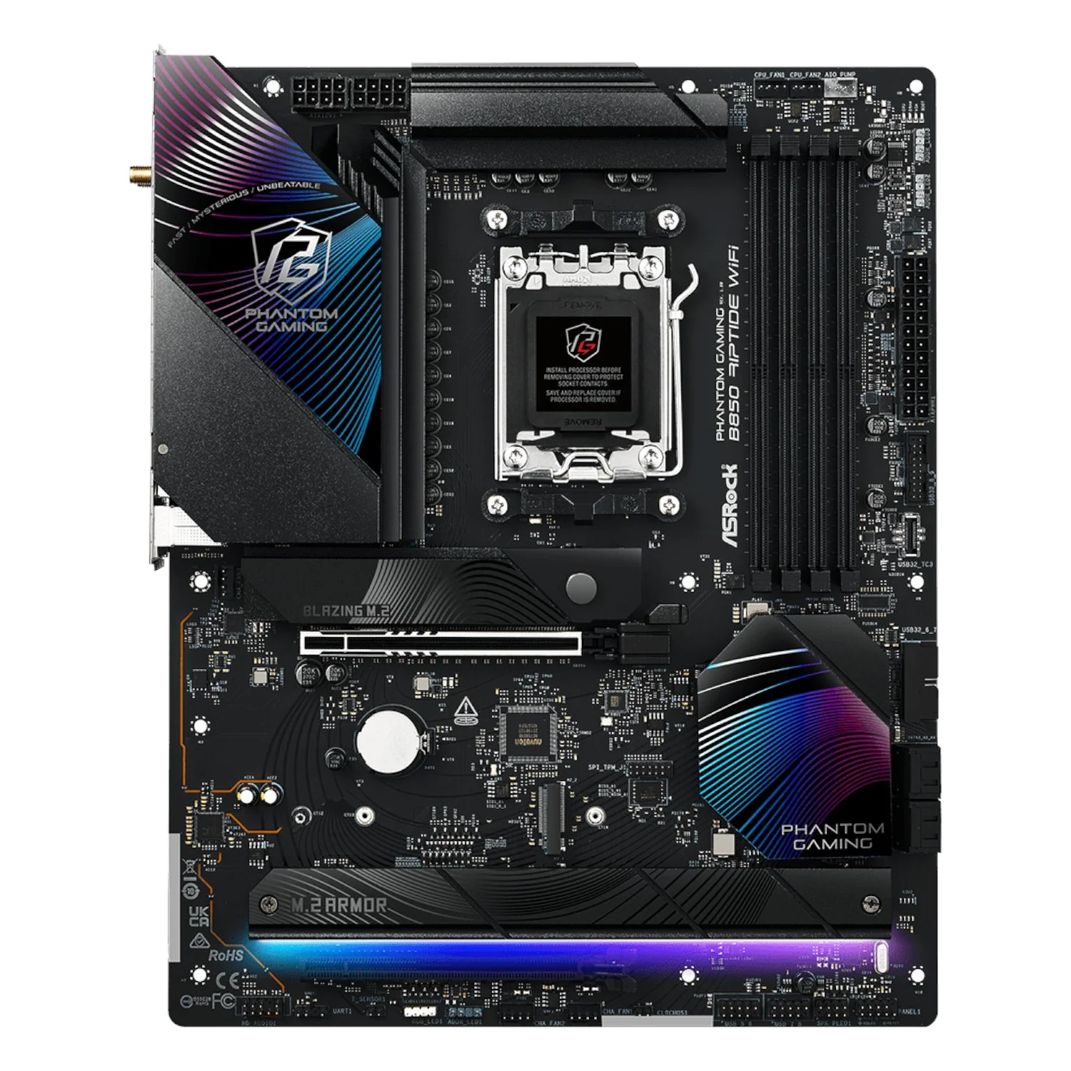 ASROCK B850 RIPTIDE WIFI AM5 ATX 4X DDR5 - Image 3