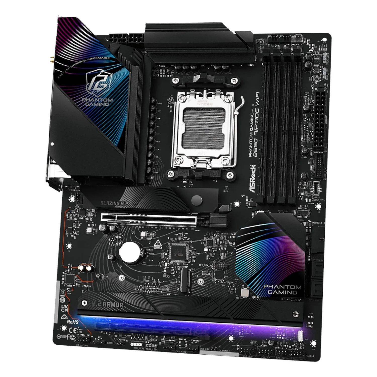 ASROCK B850 RIPTIDE WIFI AM5 ATX 4X DDR5 - Image 5