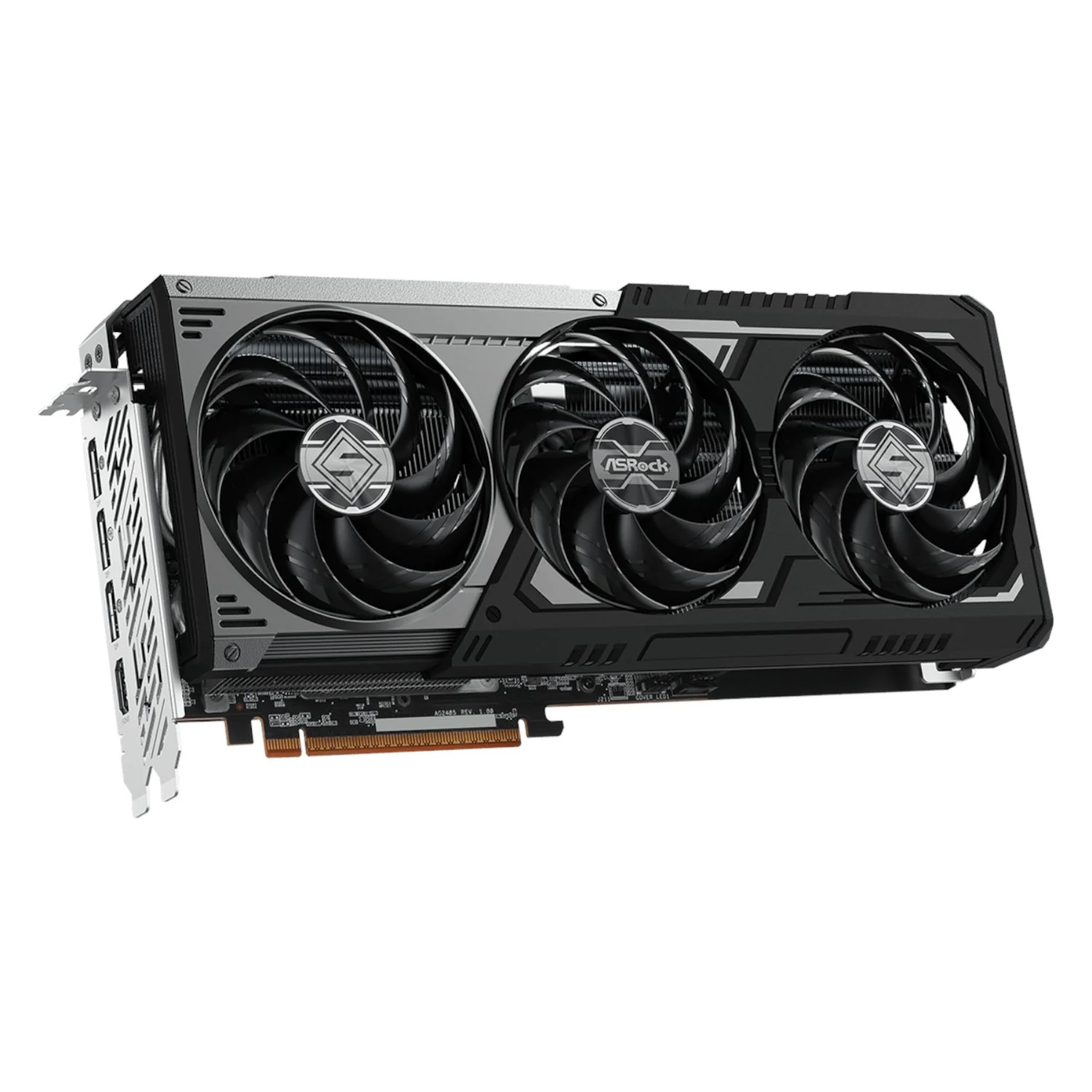 ASRock Radeon RX9070 XT Steel Legend Dark 16GB Graphics Card - Image 3