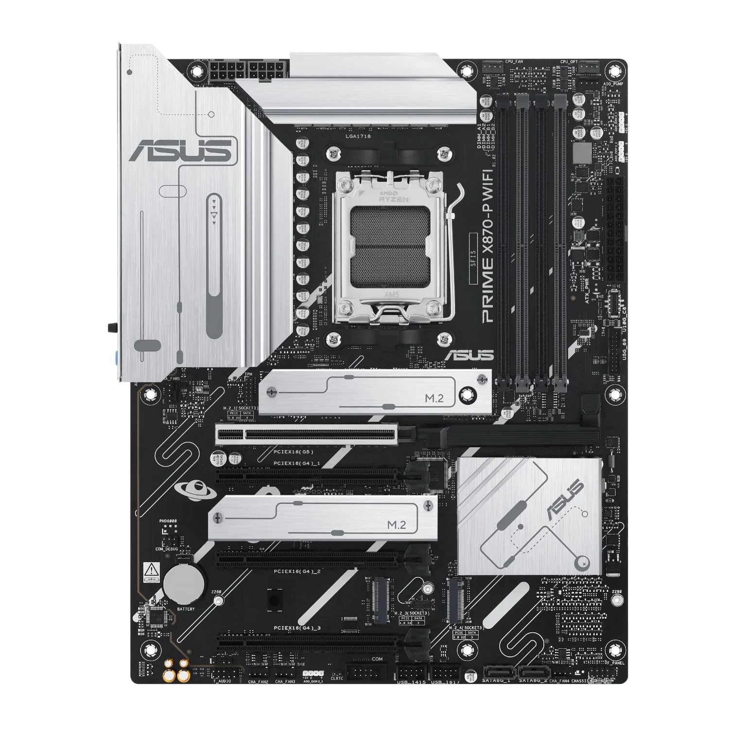 Asus PRIME X870-P WIFI ATX Gaming Motherboard - Image 3