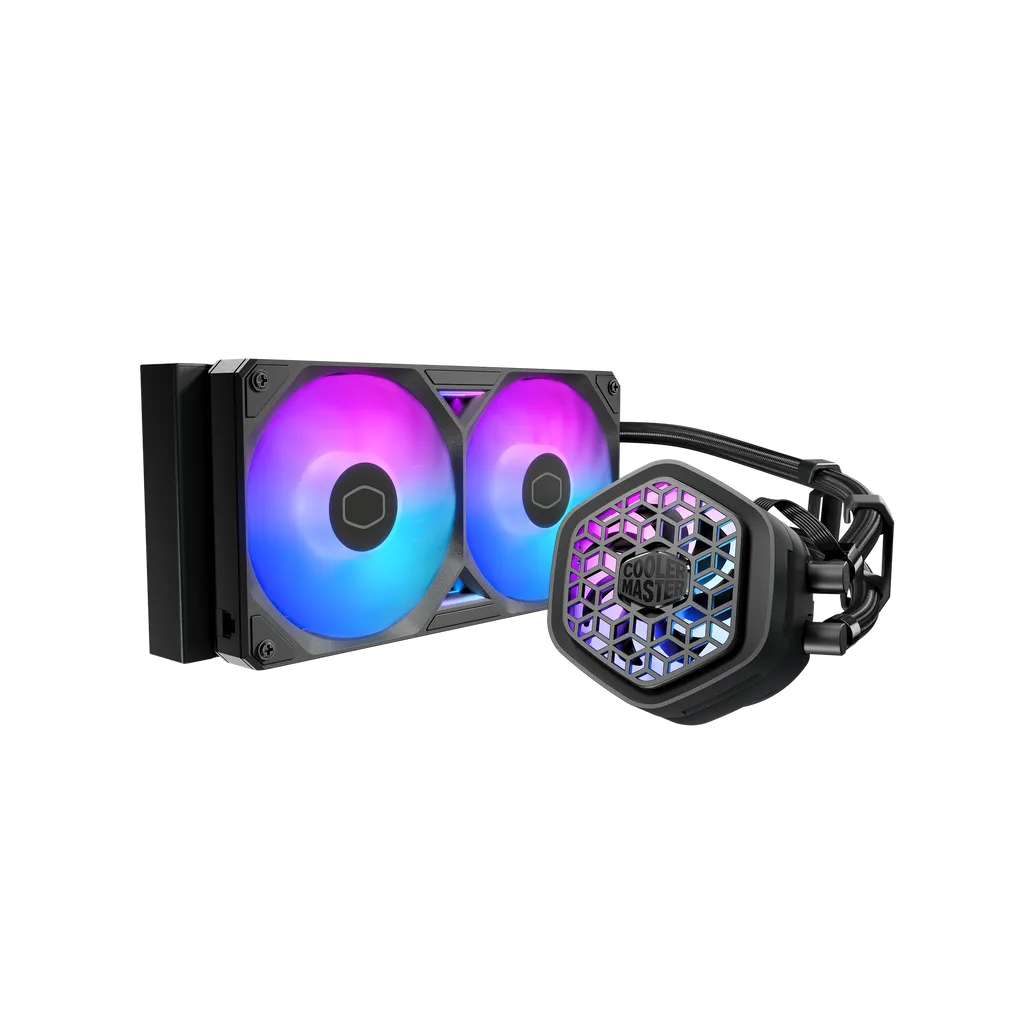 Cooler Master MasterLiquid Atmos II VRM Fan 240mm ; supports Intel® LGA 1851/1700 /1200 /1150 /1151 /1155 /1156 & AMD® AM5 / AM4