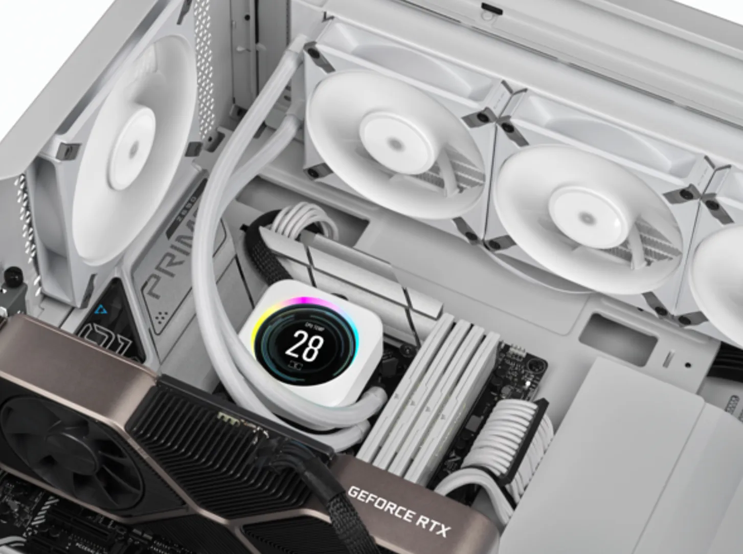 Corsair AF ELITE Series; AF140 ELITE WHITE; 140mm Fluid Dynamic Fan with AirGuide; Single Pack. - Image 11