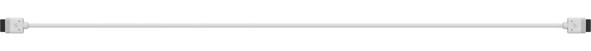 Corsair iCUE LINK Cable; 1x 600mm with Straight connectors; White - Image 8