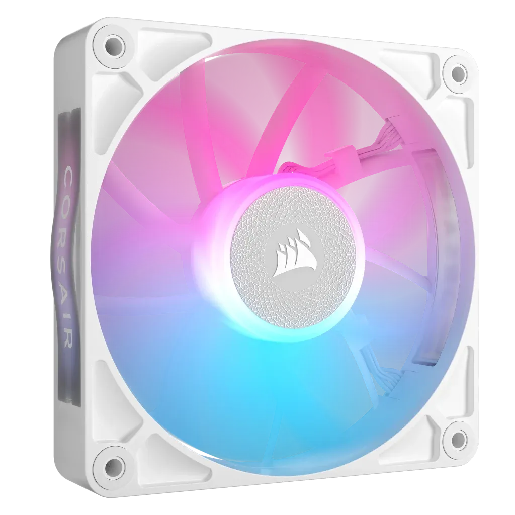 Corsair RX RGB Series; iCUE LINK RX120 RGB White; 120mm Fan; Single Pack - Image 16