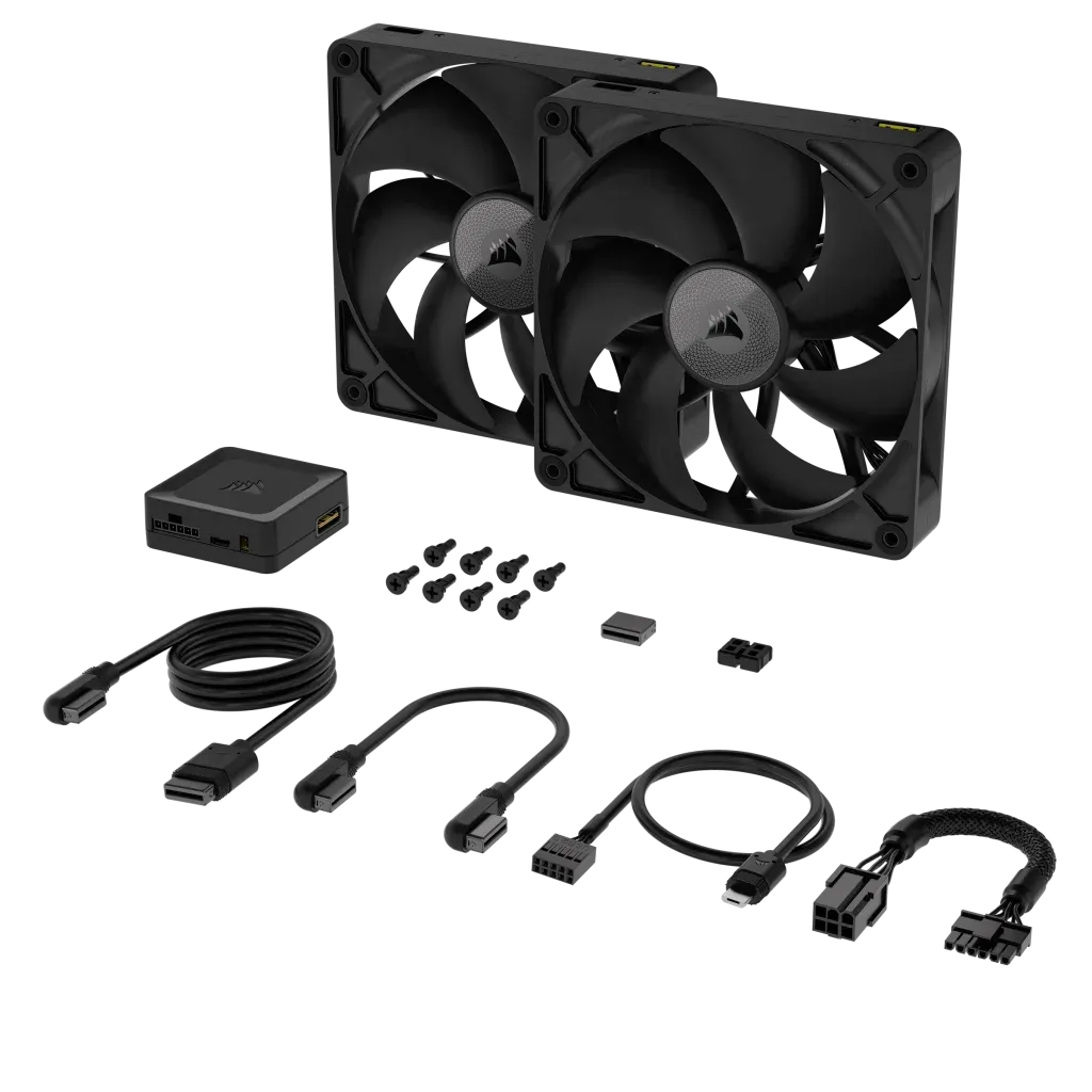 CORSAIR RX Series; iCUE LINK RX140; 140mm Fan; Dual Pack - Image 12