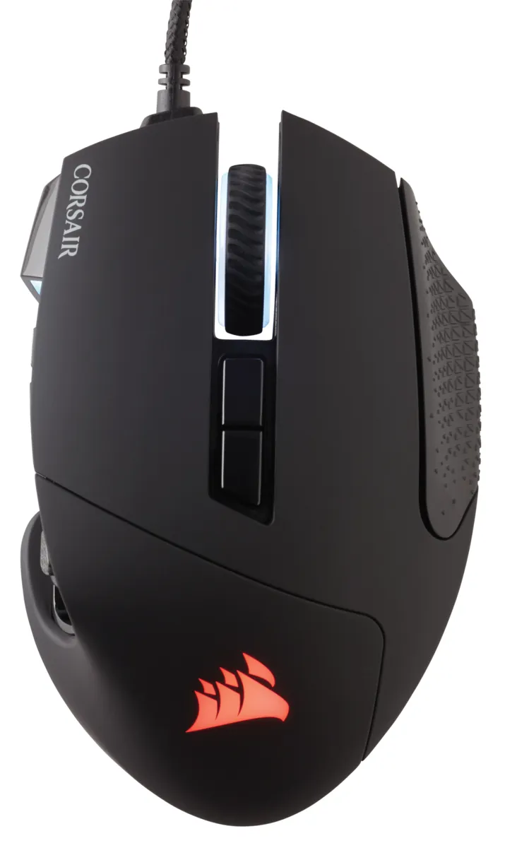 Corsair SCIMITAR ELITE RGB Optical MOBA/MMO Gaming Mouse; 18;000 DP; Black - Image 25