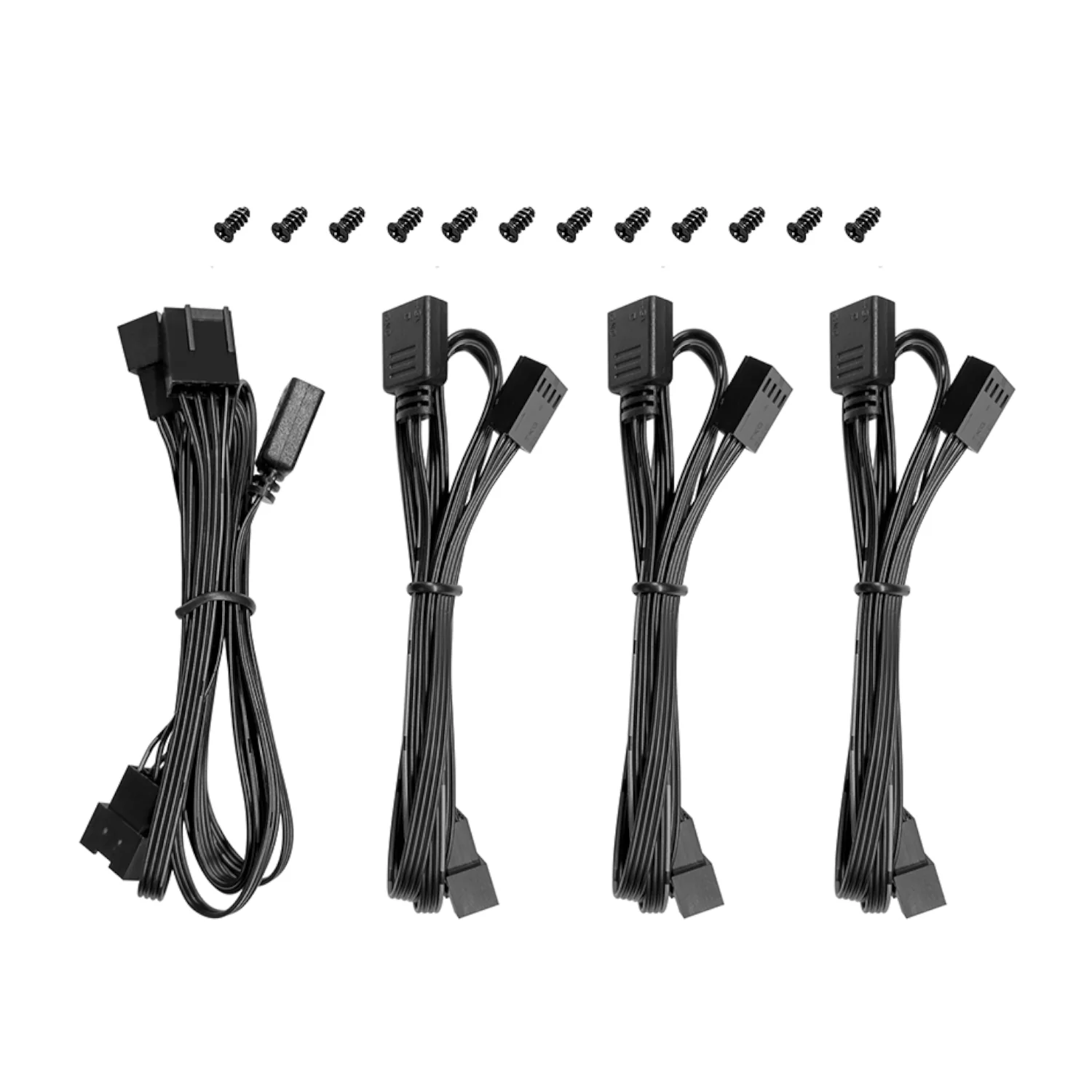 DeepCool FL12 3-in-1 ARGB 120mm Fan 3 Pack - Black - Image 6
