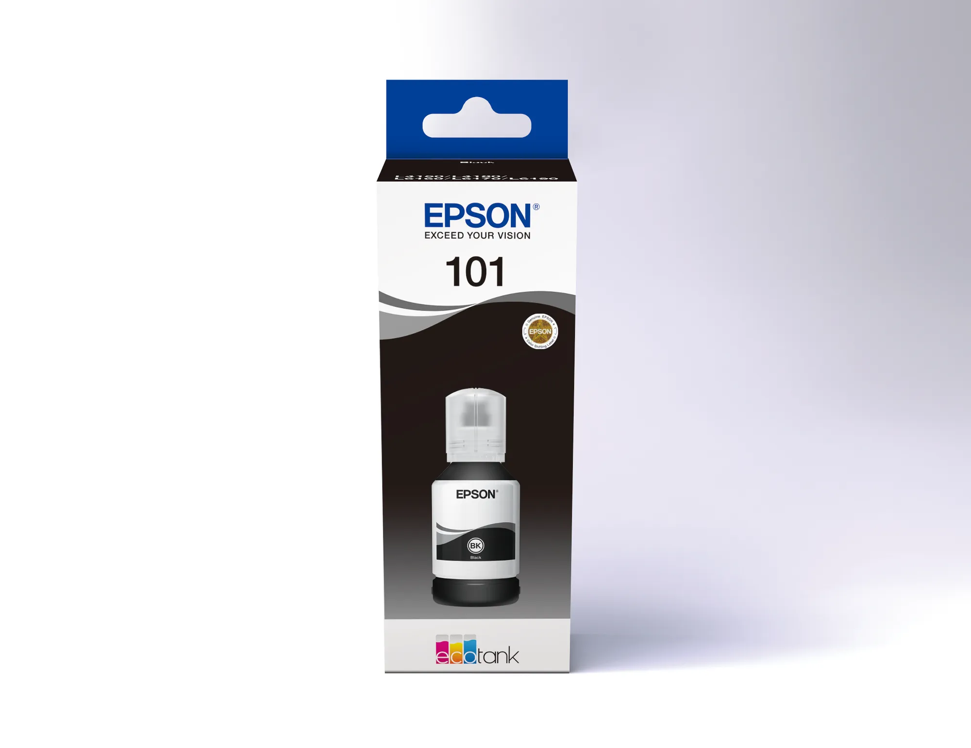 Epson 101 Ecotank Black ink bottle (127ml). 7500 pages @ 5% coverage. - Image 3