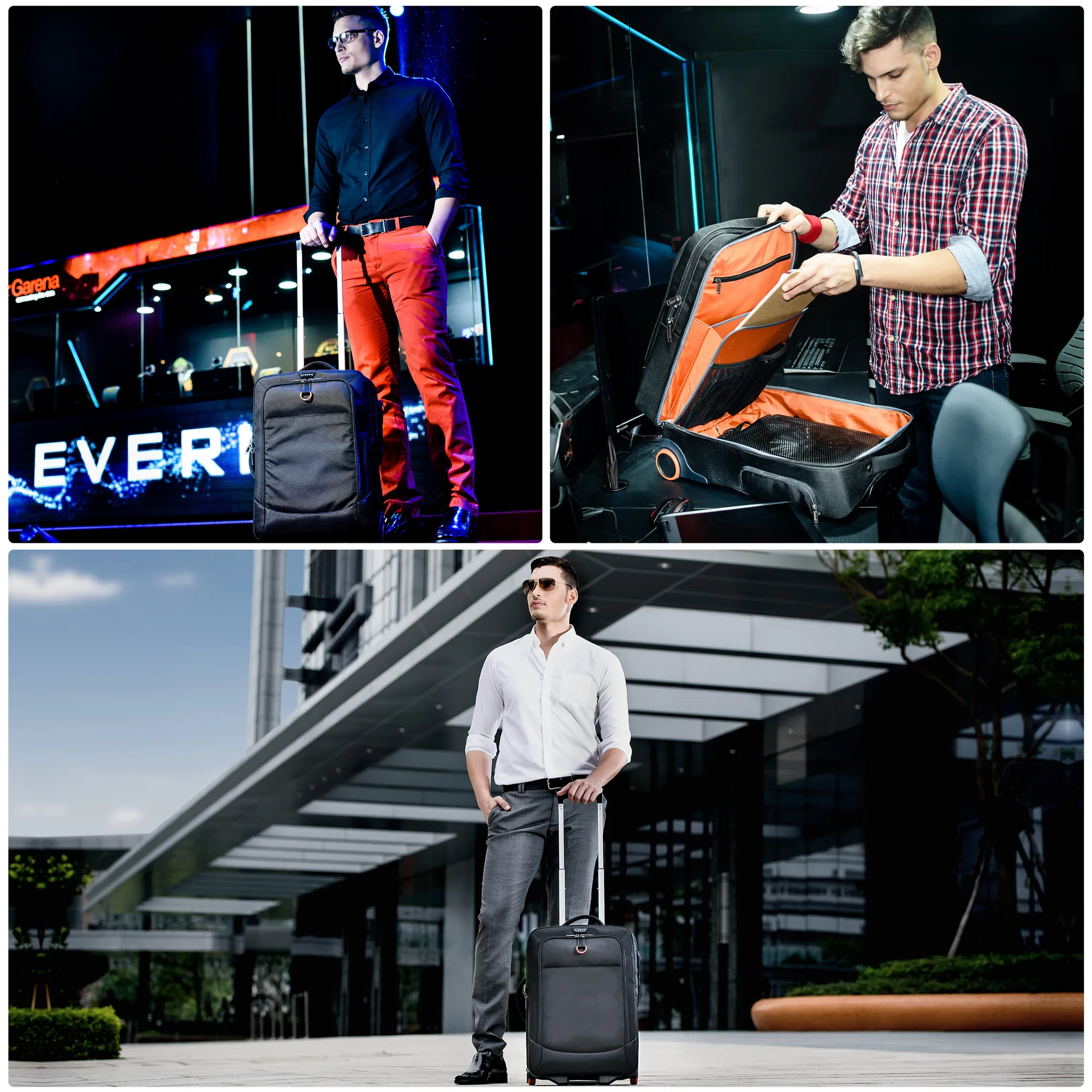 EVERKI EKB420 WHEELED 420 15”- 18.4'' LAPTOP TROLLEY BAG - Image 20