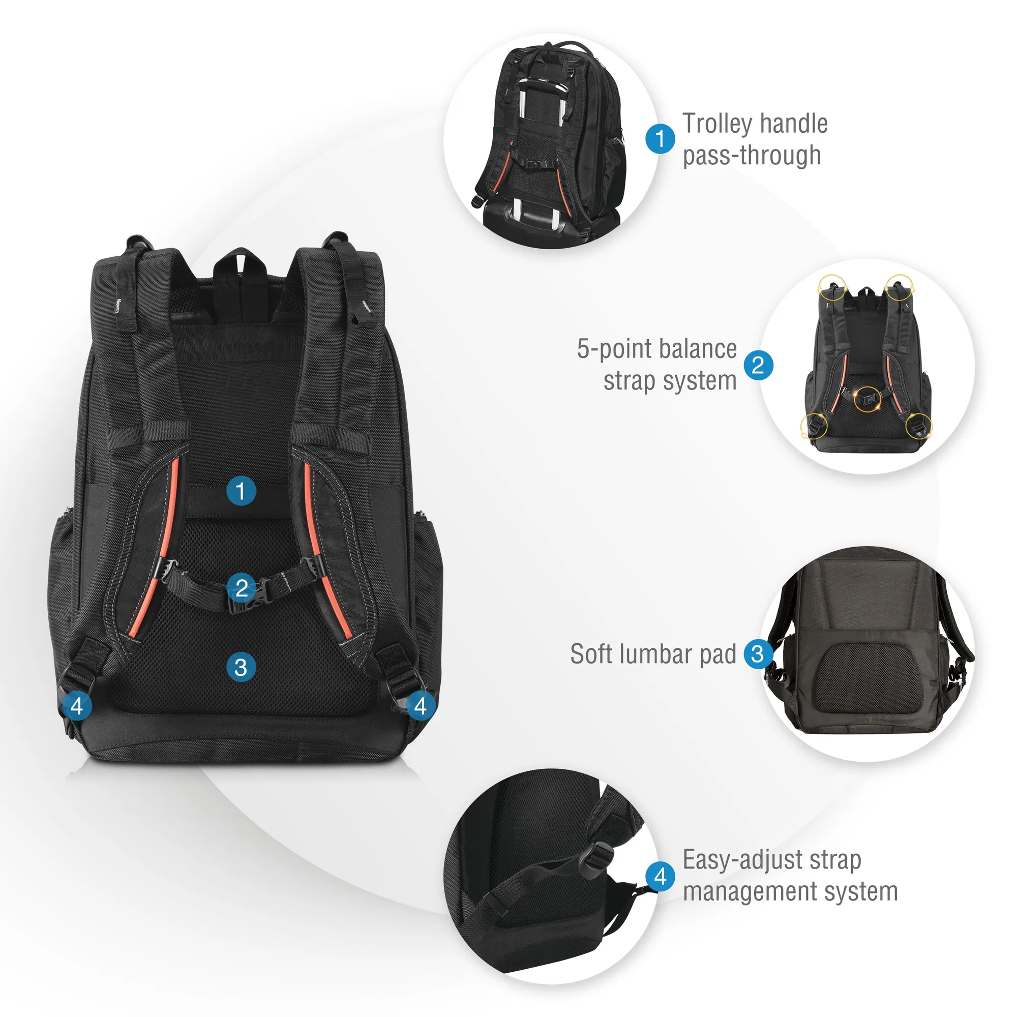 EVERKI EKP121 ATLAS BUSINESS BACKPACK 13'' TO 17.3'' - Image 15