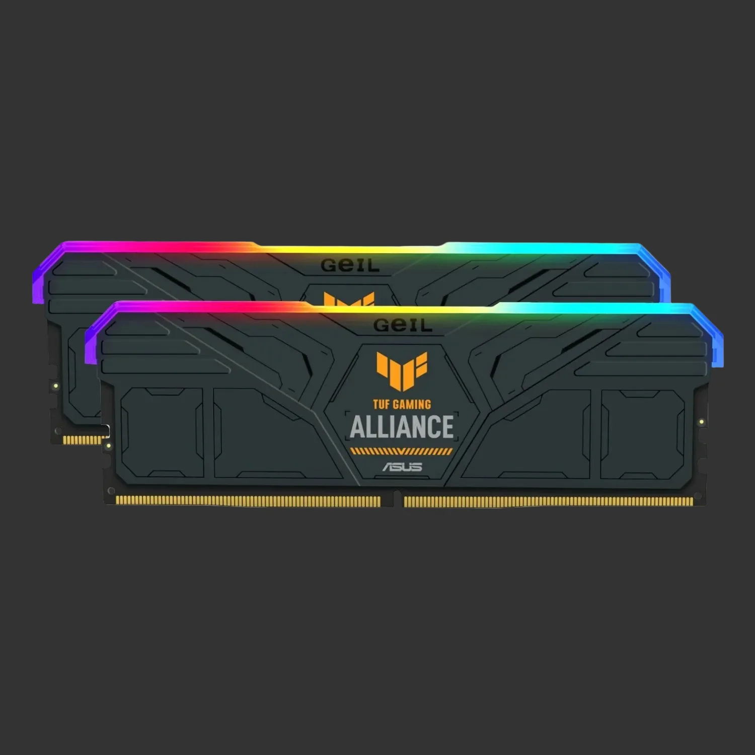 GeiL Gemini TUF RGB 32GB DDR5 6000MHz Desktop Gaming Memory Kit (2 x 16GB) – Grey