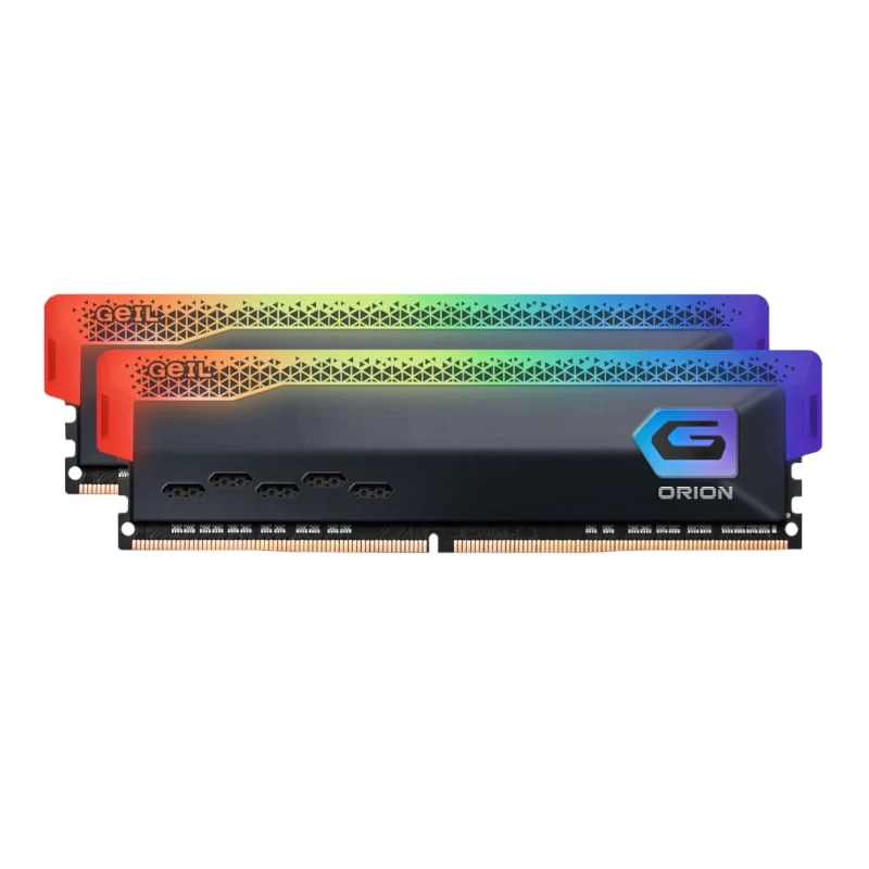 Geil Orion RGB 16GB KIT(2X8GB) 3600MHz DDR4 Desktop Gaming Memory - Grey - Image 2