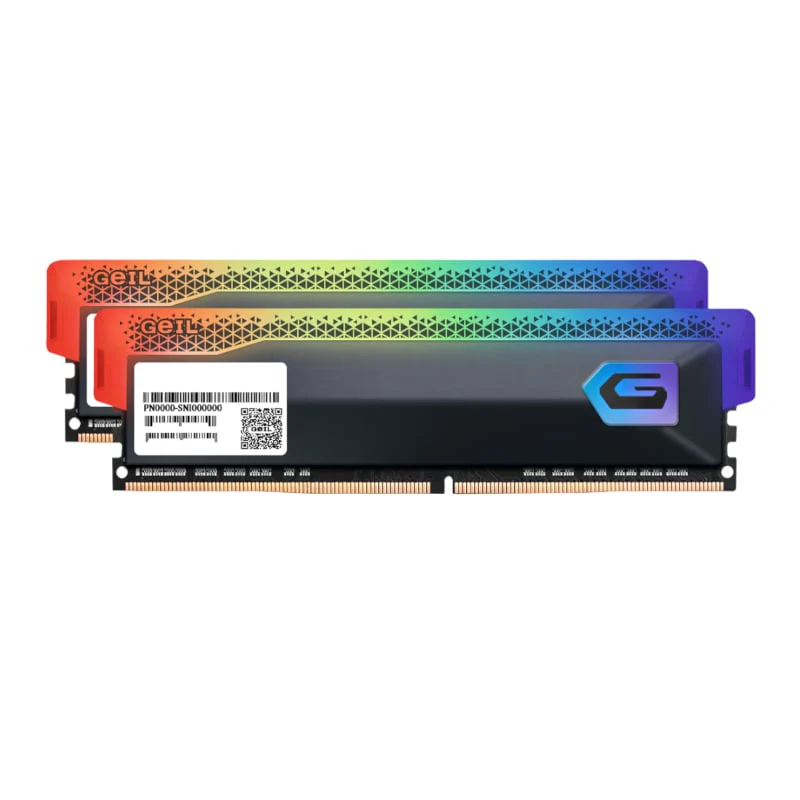 Geil Orion RGB 16GB KIT(2X8GB) 3600MHz DDR4 Desktop Gaming Memory - Grey - Image 3