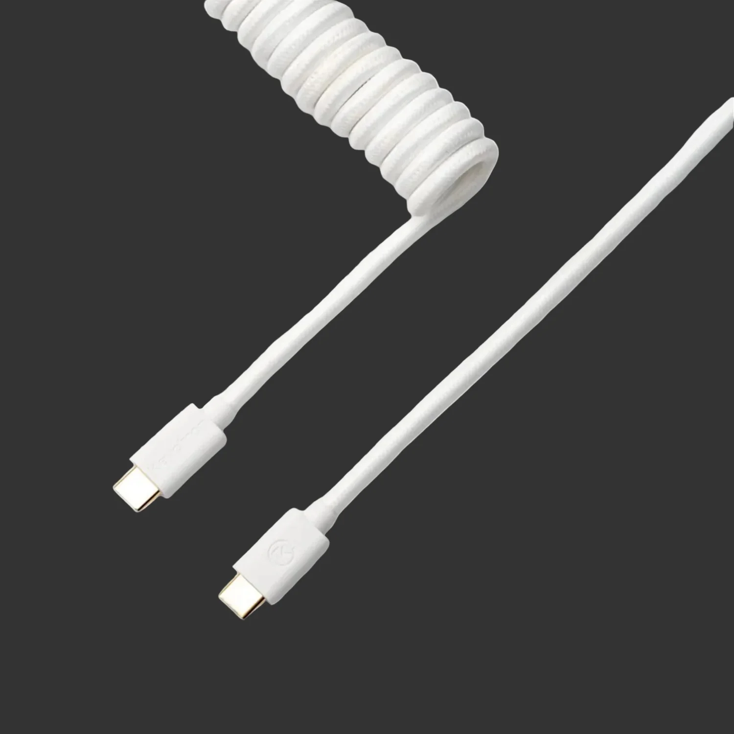 Keychron Coiled Aviator White Cable