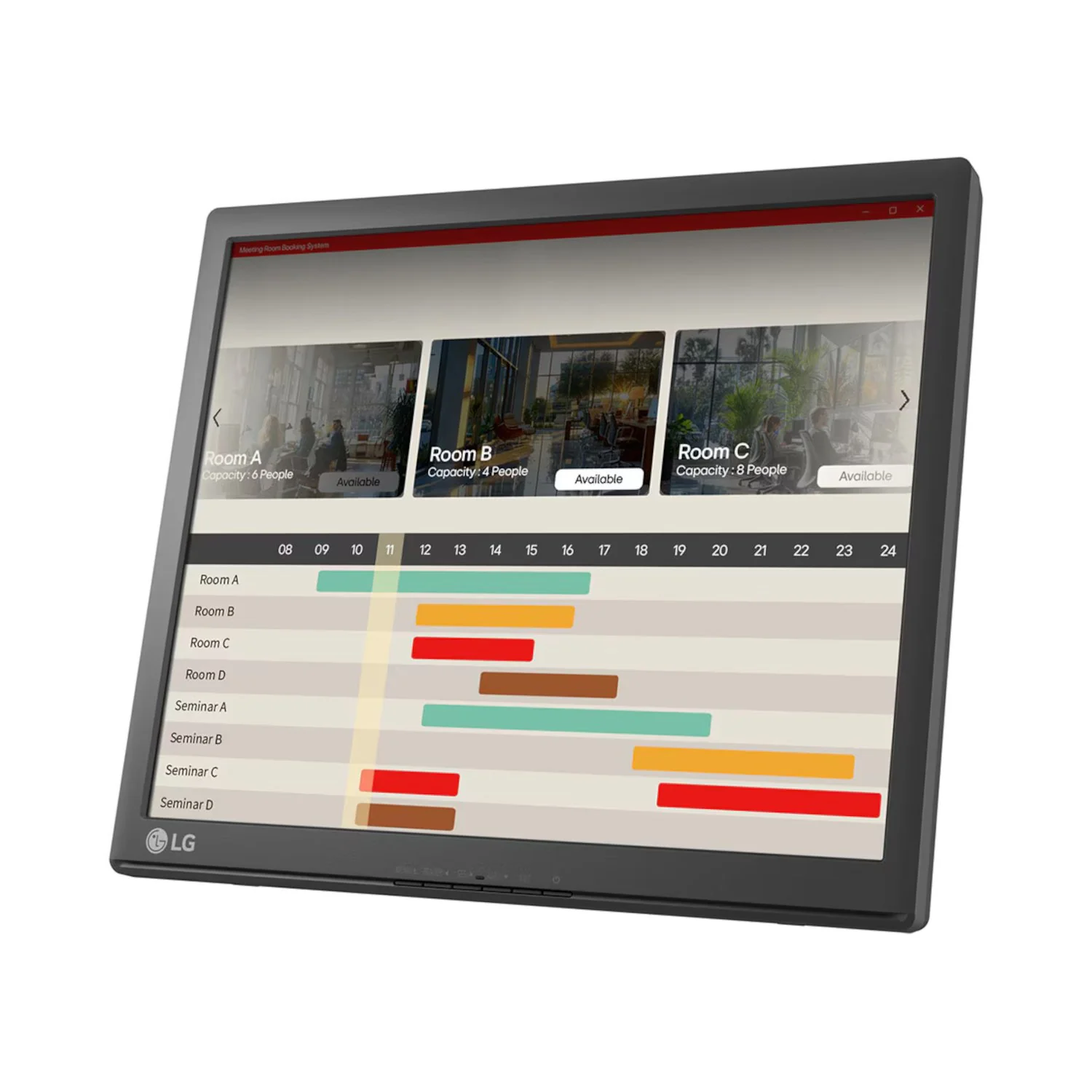 LG 17" SXGA Single Touch Monitor - Image 2