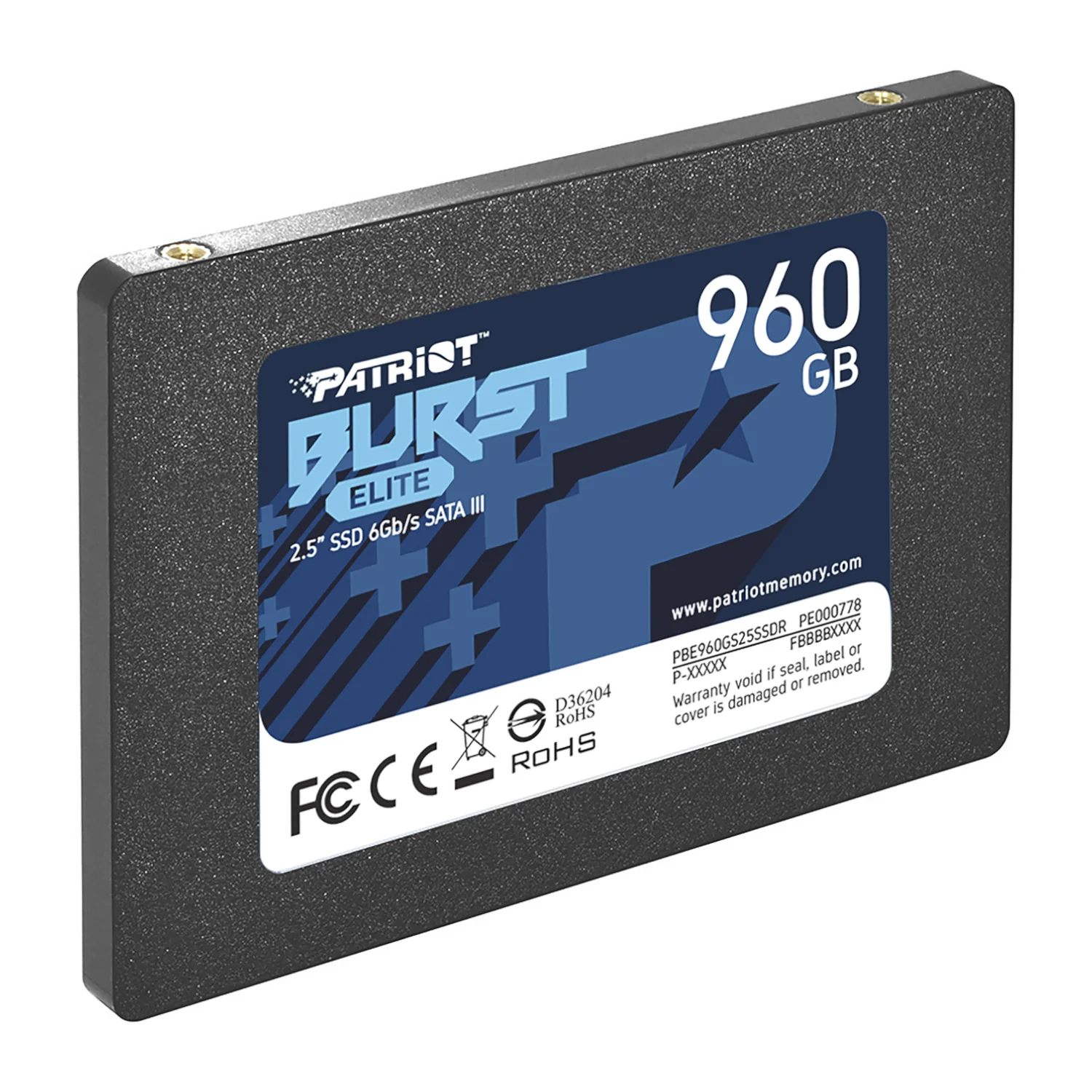 Patriot Burst Elite 960GB 2.5" SATA III SSD - Image 4