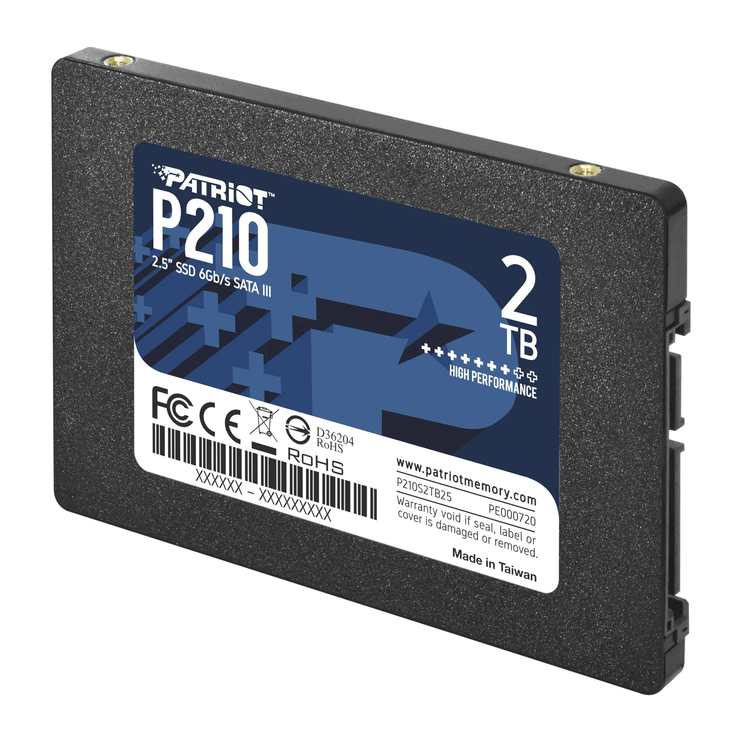 Patriot P210 2TB 2.5 Inch SATAIII SSD - Image 3