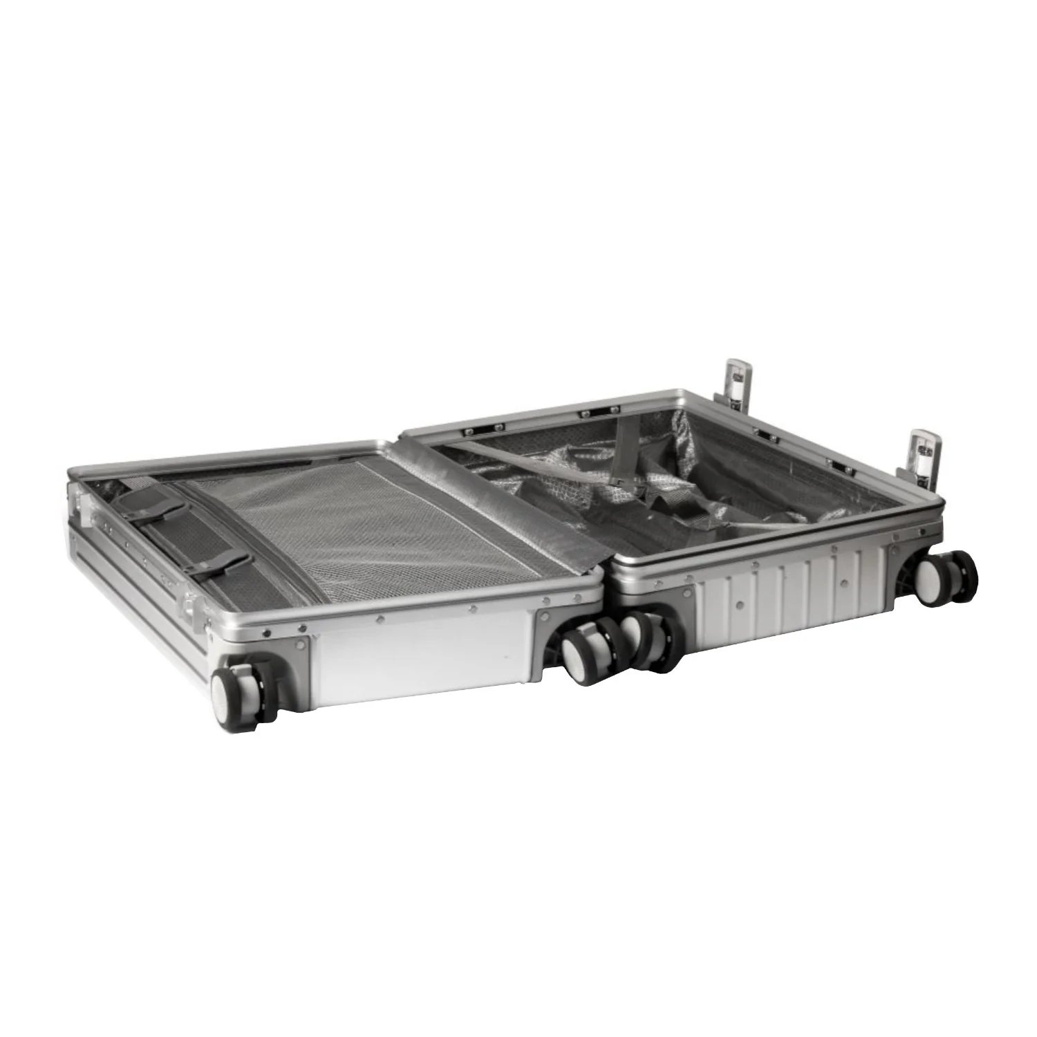 Port Designs VAL D'ISERE 30L Metal Travel Suitcase - Image 4