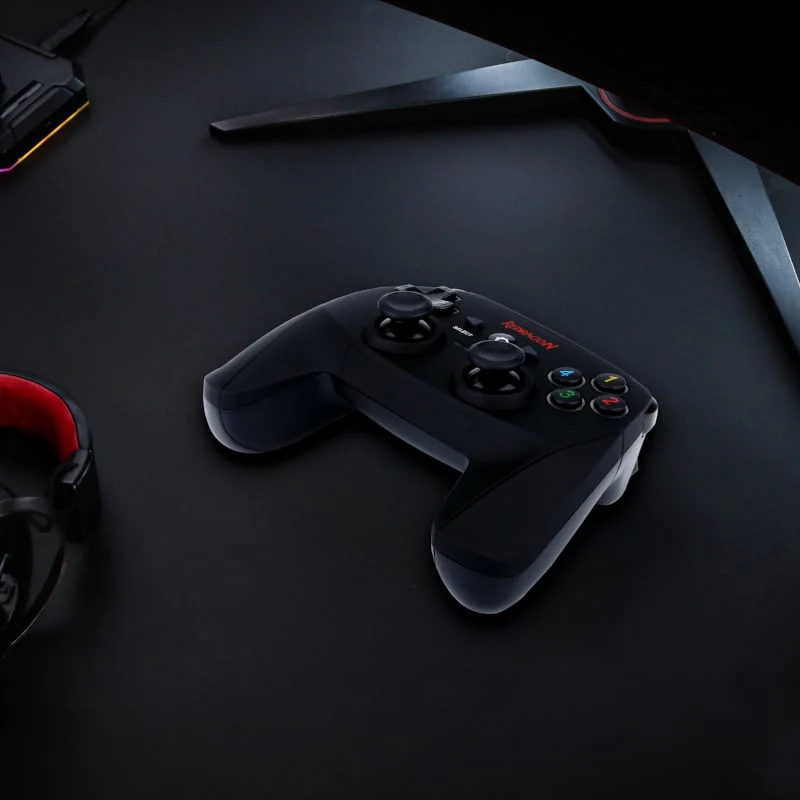 Redragon HARROW Wireless X/D-input(Digital/Analog) PC Controller - Black - Image 7