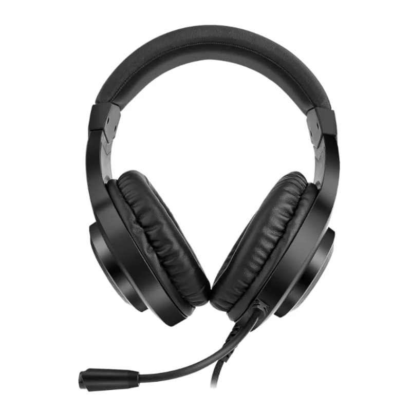 REDRAGON Over-Ear HYLAS Aux (Mic and Headset)|USB (Power Only)
 RGB Gaming Headset - Black - Image 3