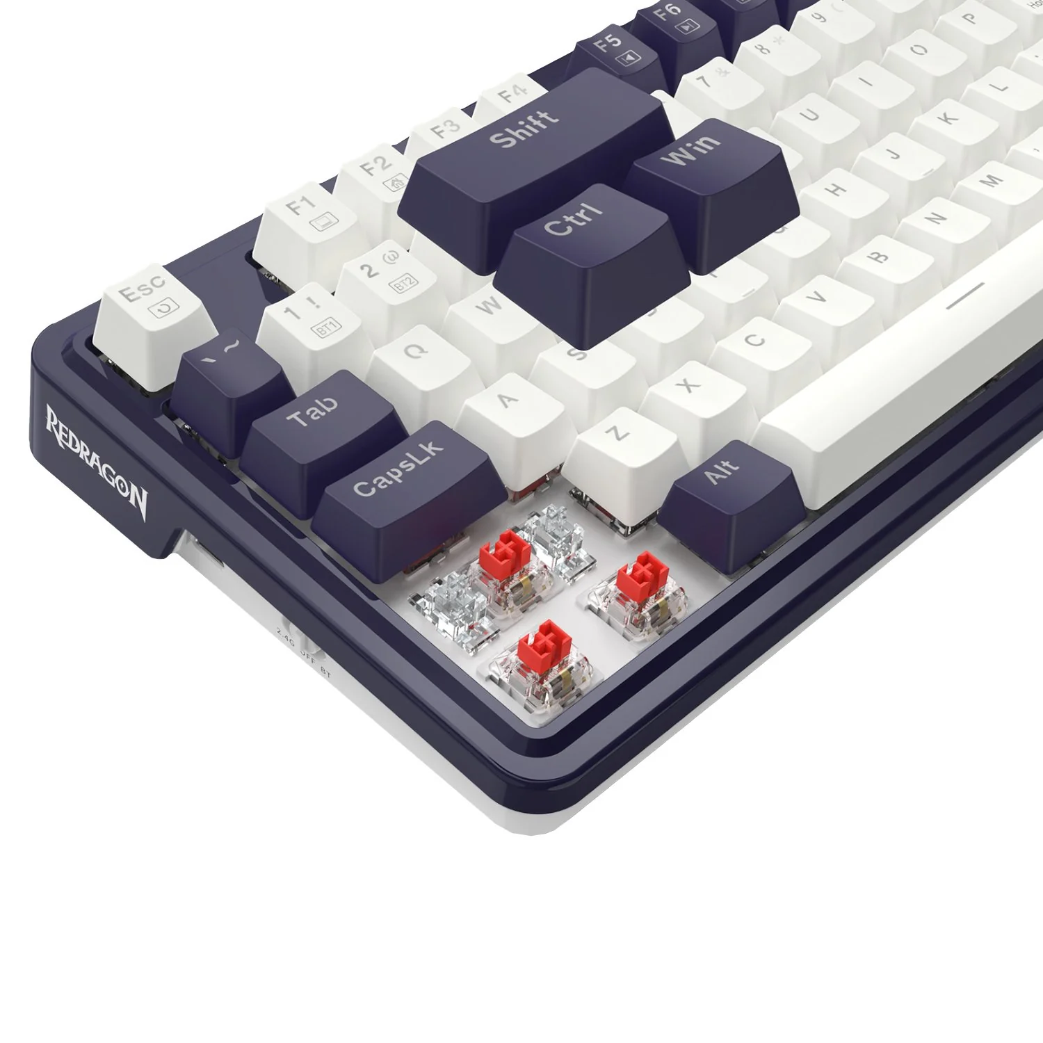 Redragon UCAL K673 PRO Mechanical Wireless Gaming Keyboard - Black - Image 9