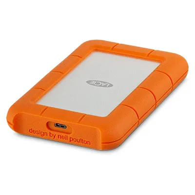 Seagate LaCie 2TB Rugged Mini USB-C; USB3.0; Drop; Crush and Rain Resistant - Image 2