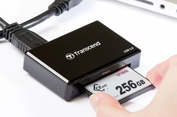 TRANSCEND USB3.0 CFAST CARD READER - Image 2