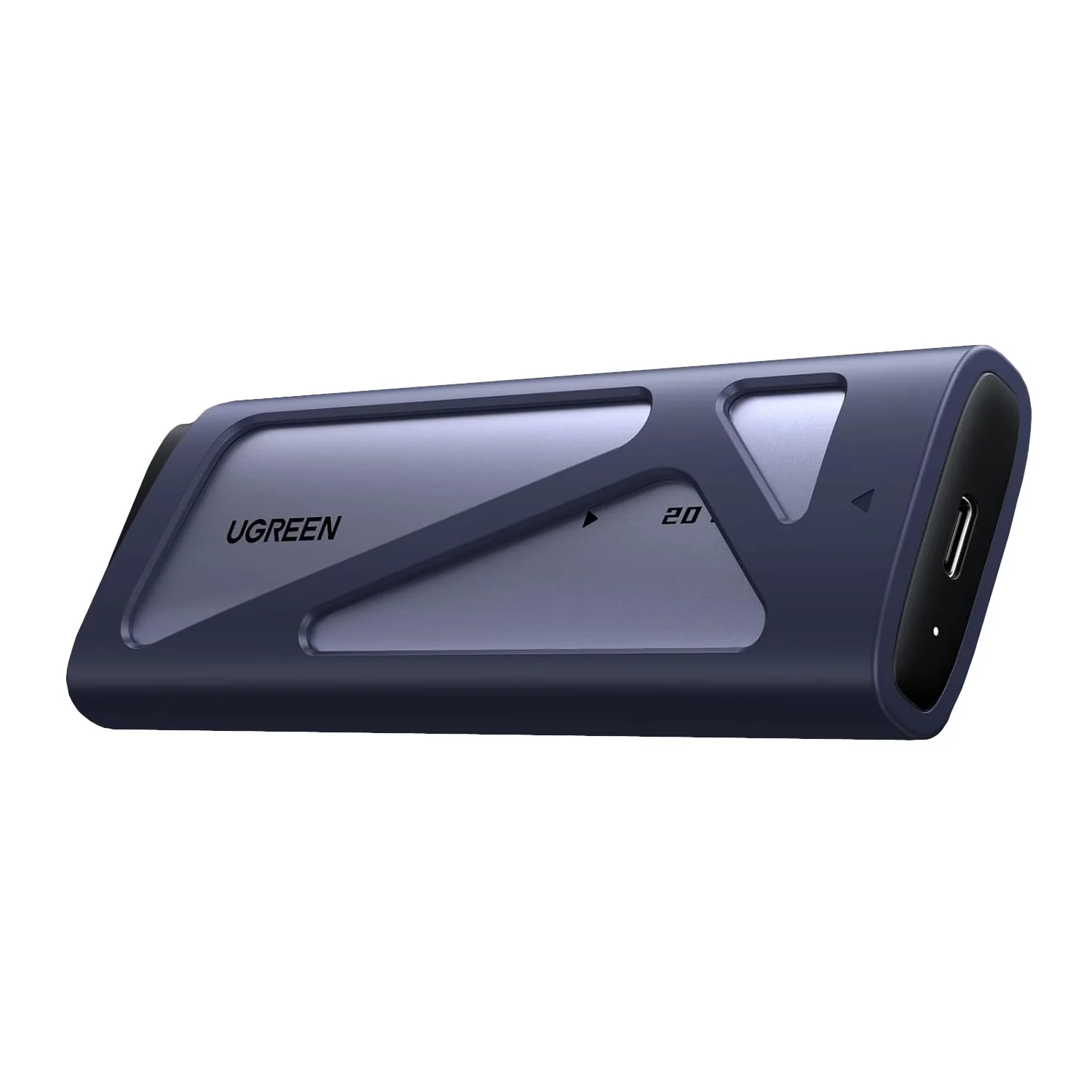 UGreen CM777 M.2 NVMe/SATA SSD Enclosure (20Gbps) – Silver - Image 3