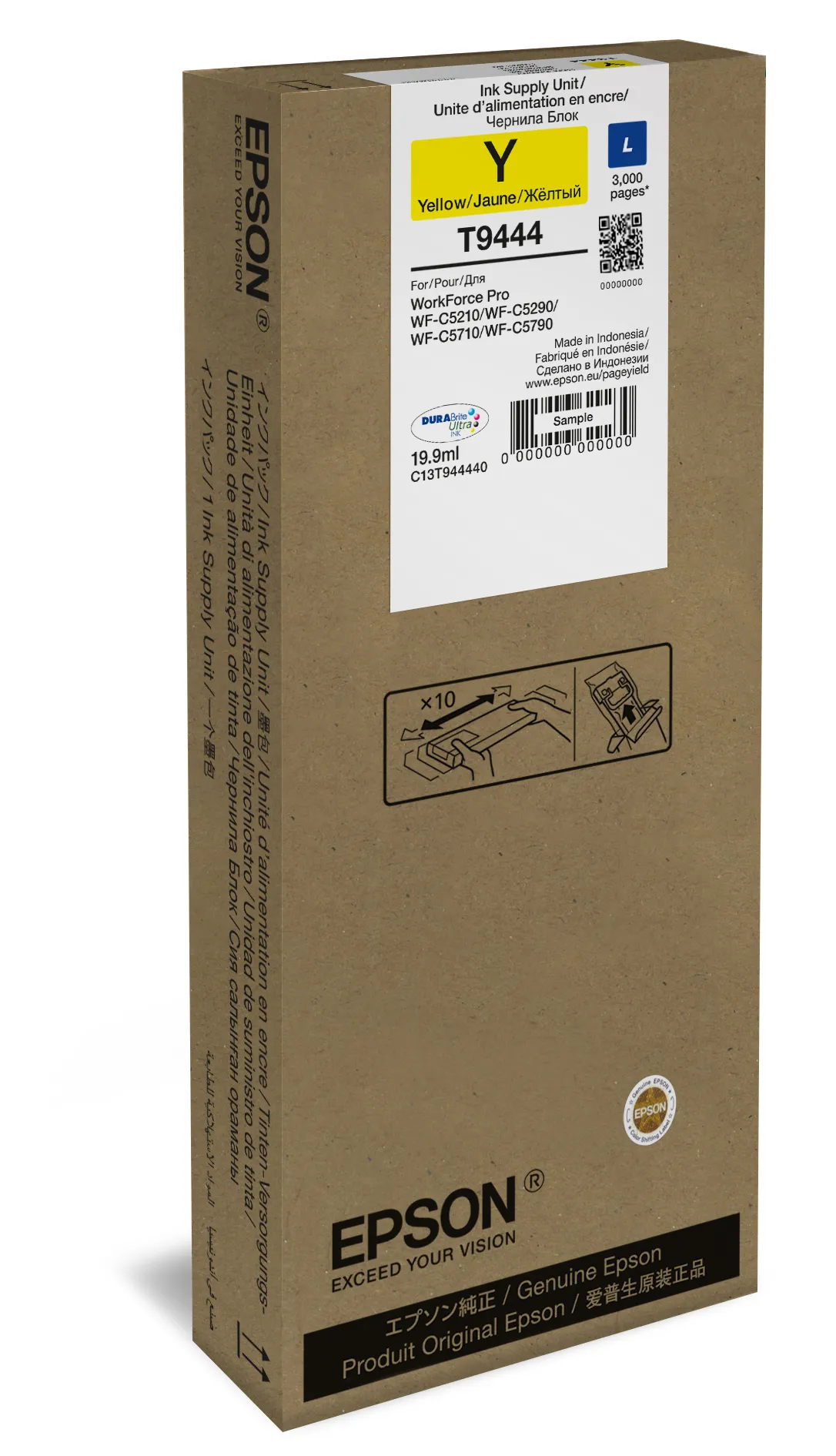 WF-C5xxx Series Ink Cartridge L Yellow - 3000 pages