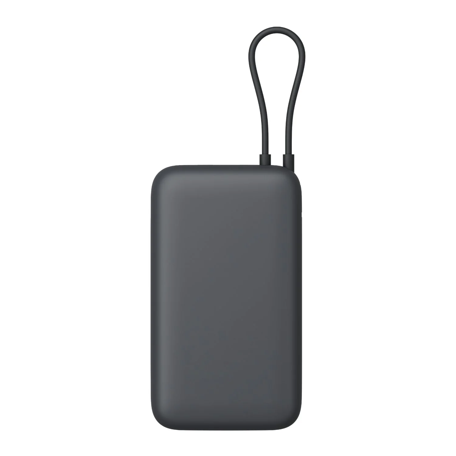Xiaomi Power Bank 20000mAh (Integrated Cable) - Grey - Image 2